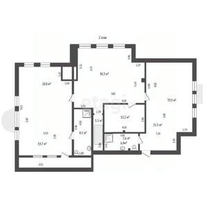 6-к квартира, вторичка, 302м2, 4/6 этаж