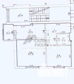 2-к квартира, вторичка, 58м2, 4/8 этаж