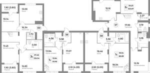 1-к квартира, вторичка, 69м2, 7/7 этаж