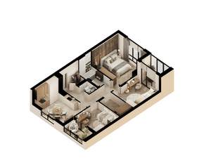 3-к квартира, вторичка, 106м2, 7/7 этаж