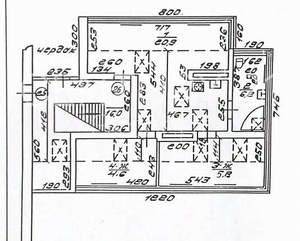 3-к квартира, вторичка, 50м2, 6/6 этаж