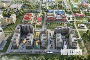 2-к квартира, строящийся дом, 68м2, 9/9 этаж