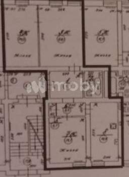 3-к квартира, вторичка, 77м2, 1/3 этаж