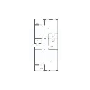 3-к квартира, строящийся дом, 104м2, 2/18 этаж