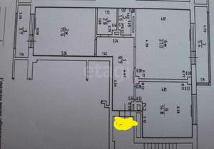 2-к квартира, вторичка, 76м2, 3/9 этаж