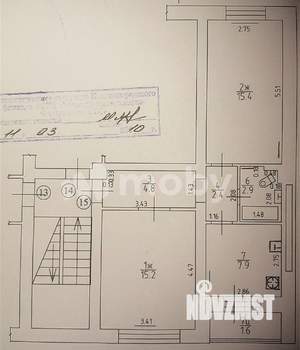 2-к квартира, вторичка, 49м2, 5/5 этаж