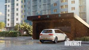 1-к квартира, строящийся дом, 38м2, 9/9 этаж