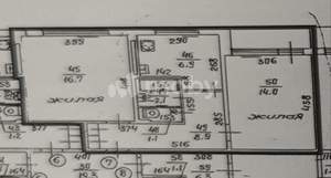 2-к квартира, вторичка, 50м2, 2/9 этаж