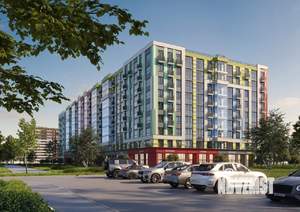 1-к квартира, строящийся дом, 41м2, 7/9 этаж