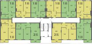 1-к квартира, вторичка, 37м2, 1/8 этаж