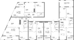 1-к квартира, вторичка, 63м2, 7/7 этаж