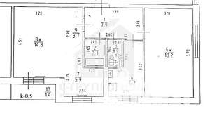 2-к квартира, вторичка, 60м2, 4/5 этаж