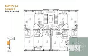 2-к квартира, вторичка, 56м2, 4/9 этаж