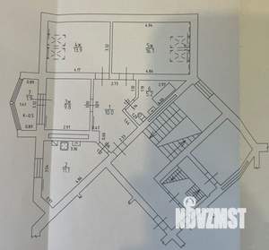 3-к квартира, вторичка, 66м2, 9/9 этаж