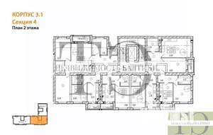 3-к квартира, вторичка, 78м2, 2/9 этаж