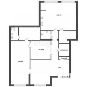 4-к квартира, вторичка, 155м2, 1/10 этаж