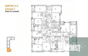 2-к квартира, вторичка, 61м2, 5/9 этаж