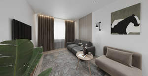 1-к квартира, вторичка, 48м2, 4/12 этаж