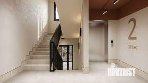 1-к квартира, строящийся дом, 35м2, 5/8 этаж