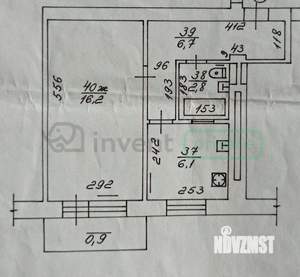 1-к квартира, вторичка, 32м2, 2/4 этаж