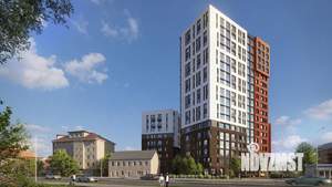 1-к квартира, строящийся дом, 45м2, 8/18 этаж