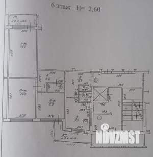 3-к квартира, вторичка, 71м2, 6/10 этаж