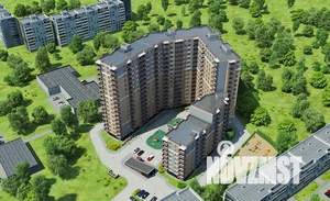 2-к квартира, вторичка, 53м2, 2/16 этаж