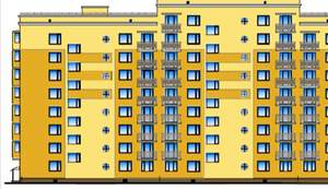 1-к квартира, вторичка, 44м2, 5/8 этаж