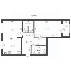 3-к квартира, вторичка, 114м2, 5/5 этаж