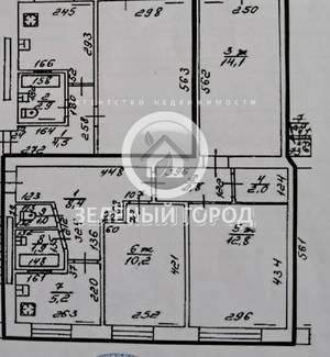 3-к квартира, вторичка, 59м2, 4/5 этаж