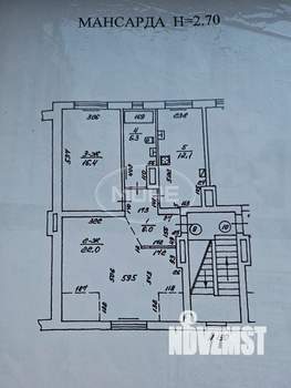 2-к квартира, вторичка, 63м2, 5/5 этаж