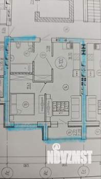 1-к квартира, вторичка, 45м2, 6/10 этаж