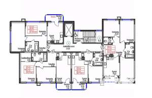 2-к квартира, строящийся дом, 62м2, 5/9 этаж