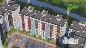 1-к квартира, строящийся дом, 37м2, 9/10 этаж