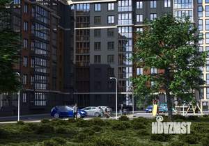 1-к квартира, строящийся дом, 44м2, 4/8 этаж
