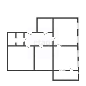 3-к квартира, вторичка, 109м2, 2/2 этаж