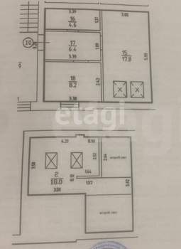2-к квартира, вторичка, 55м2, 3/4 этаж