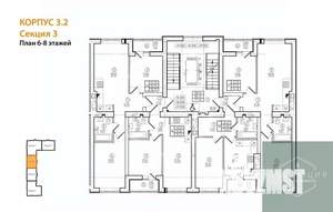 2-к квартира, вторичка, 56м2, 8/9 этаж