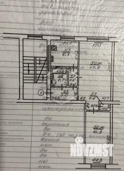 2-к квартира, вторичка, 43м2, 2/5 этаж