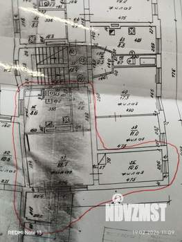 2-к квартира, вторичка, 44м2, 2/3 этаж