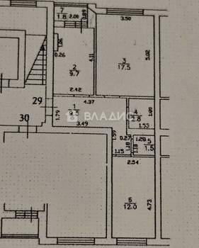 2-к квартира, вторичка, 53м2, 2/8 этаж