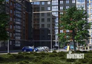 1-к квартира, строящийся дом, 40м2, 8/8 этаж
