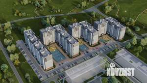 3-к квартира, строящийся дом, 85м2, 6/9 этаж