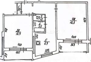 2-к квартира, вторичка, 64м2, 8/10 этаж
