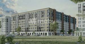 2-к квартира, строящийся дом, 65м2, 4/10 этаж