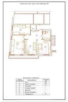 3-к квартира, вторичка, 90м2, 3/4 этаж