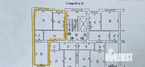 2-к квартира, вторичка, 57м2, 5/8 этаж