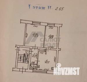2-к квартира, вторичка, 39м2, 1/3 этаж