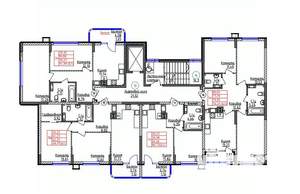 2-к квартира, строящийся дом, 58м2, 5/9 этаж