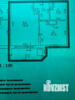 1-к квартира, вторичка, 38м2, 11/16 этаж